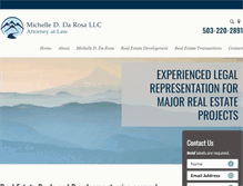 Tablet Screenshot of landandcondolaw.com